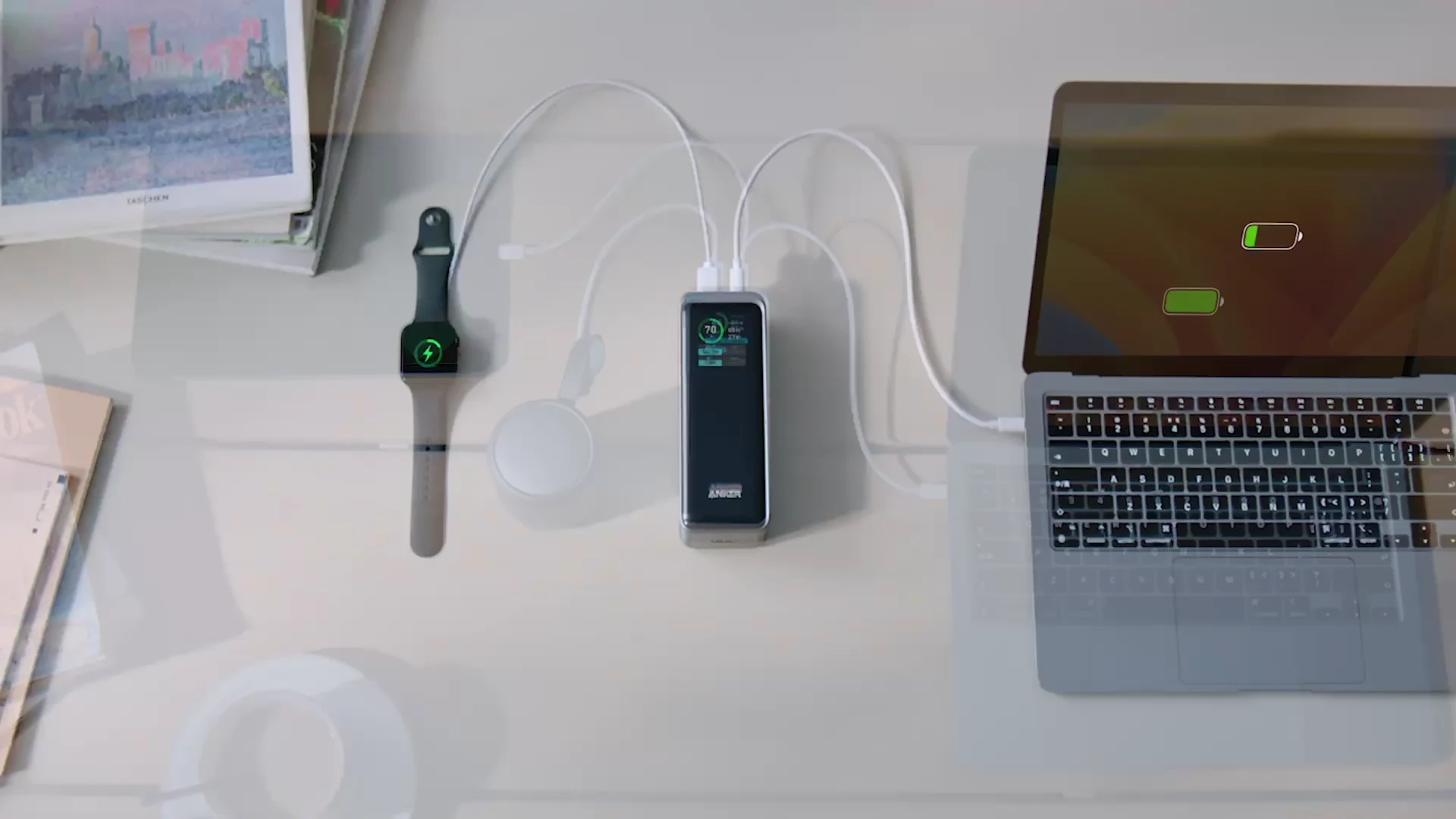 ANKER 多设备充电应用画面